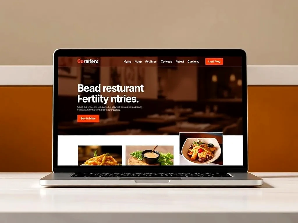 Site internet restaurant pas cher Toulouse — création Weblioo